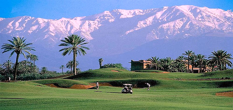Golf 2 Green fees : 3j/2n - Riad + 2 Parcours Green fees au choix pour 2 pers..............265 € / person  